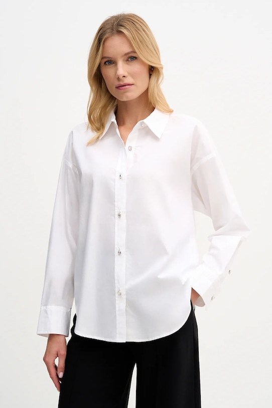 Хлопковая рубашка Dkny, белый
Хлопковая рубашка Dkny, белый