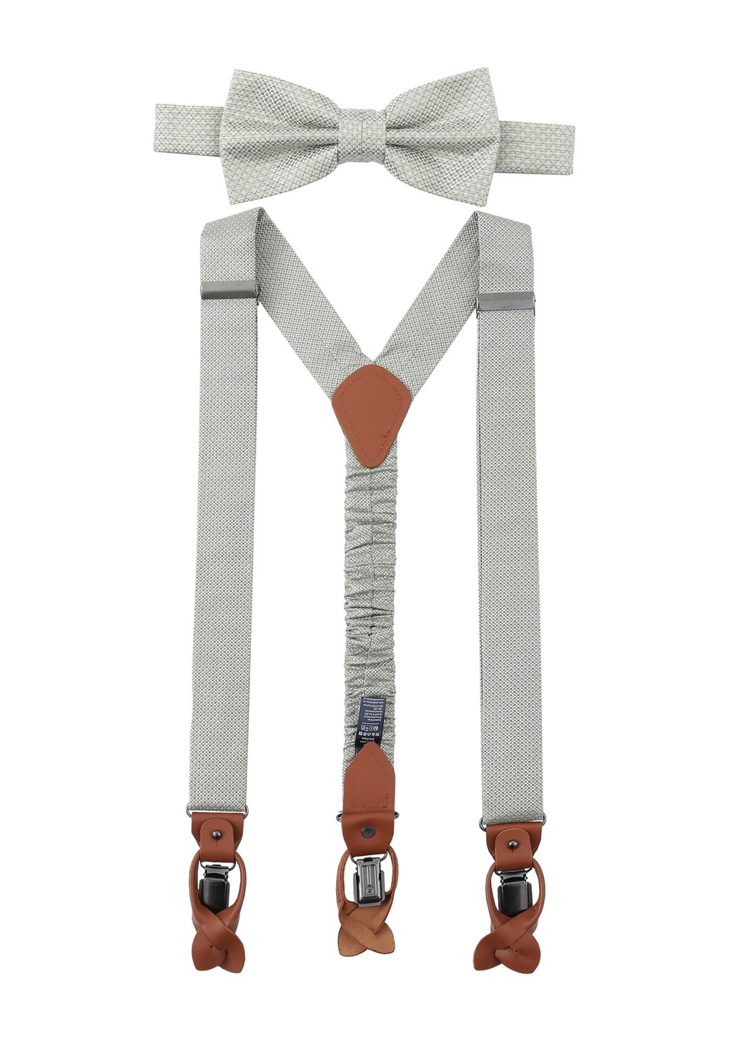 Галстук-бабочка HOSENTRÄGER SET AUS 100% SEIDE Prince Bow Tie, мятный 
Галстук-бабочка HOSENTRÄGER SET AUS 100% SEIDE Prince Bow Tie, мятный