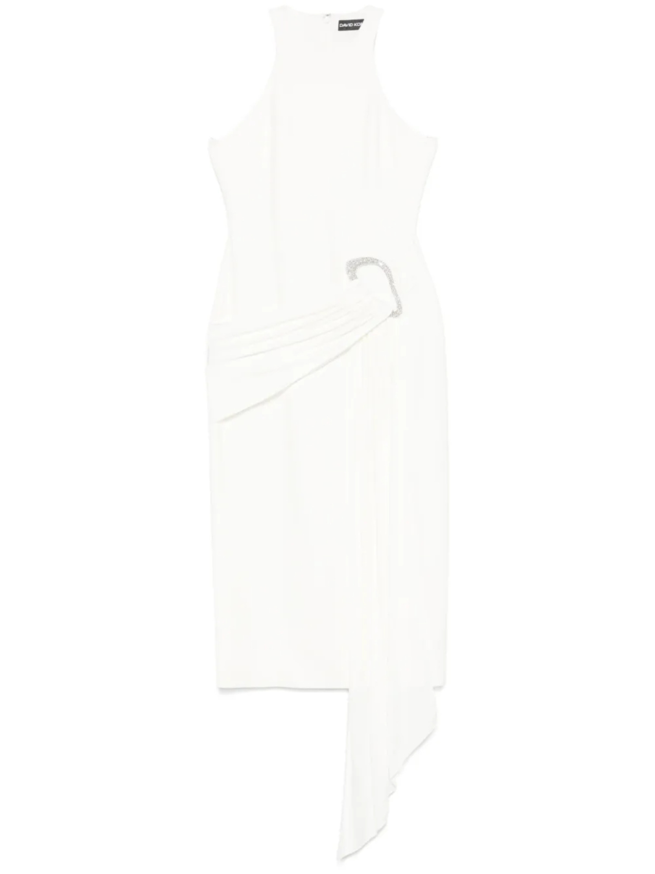 David Koma вечернее платье с кристаллами, белый
David Koma вечернее платье с кристаллами, белый