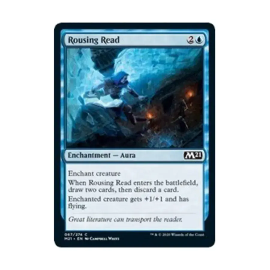 CCG Воодушевляющее чтение (С), MTG - Core Set 2021
CCG Воодушевляющее чтение (С), MTG - Core Set 2021