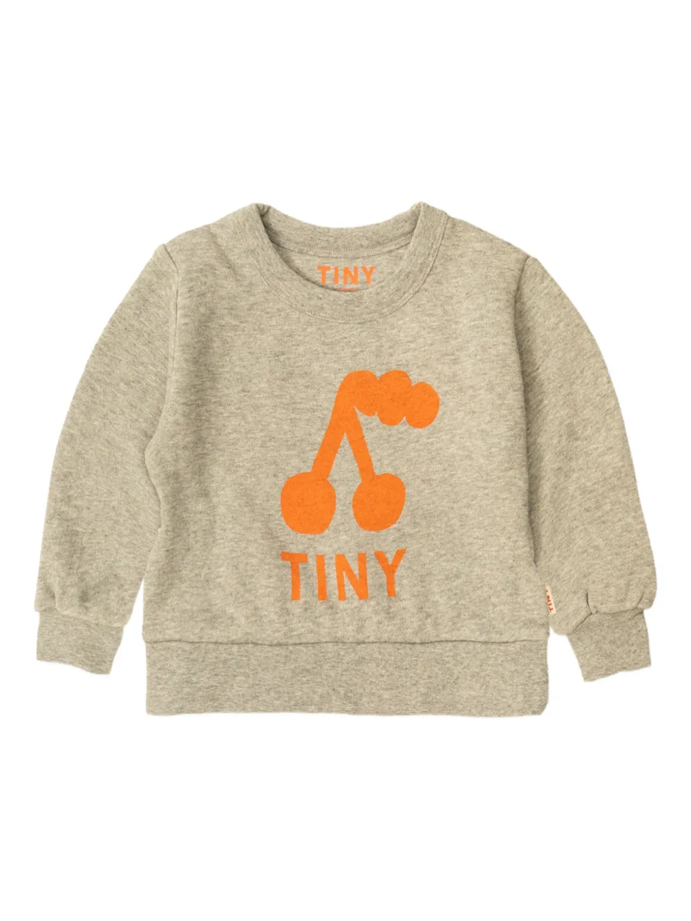 Толстовка с принтом вишни Tiny Cottons, серый 
Толстовка с принтом вишни Tiny Cottons, серый