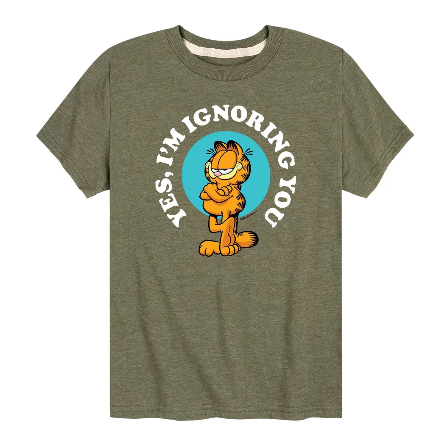 Футболка Garfield с рисунком «Ignoring You» для мальчиков 8–20 лет Licensed Character, зеленый
Футболка Garfield с рисунком «Ignoring You» для мальчиков 8–20 лет Licensed Character, зеленый
