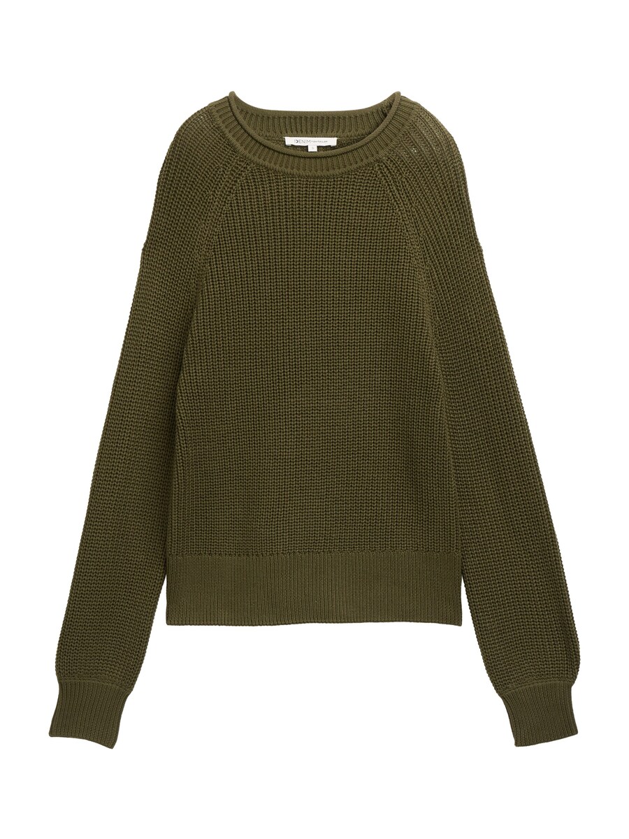 Свитер TOM TAILOR DENIM, оливковый
Свитер TOM TAILOR DENIM, оливковый