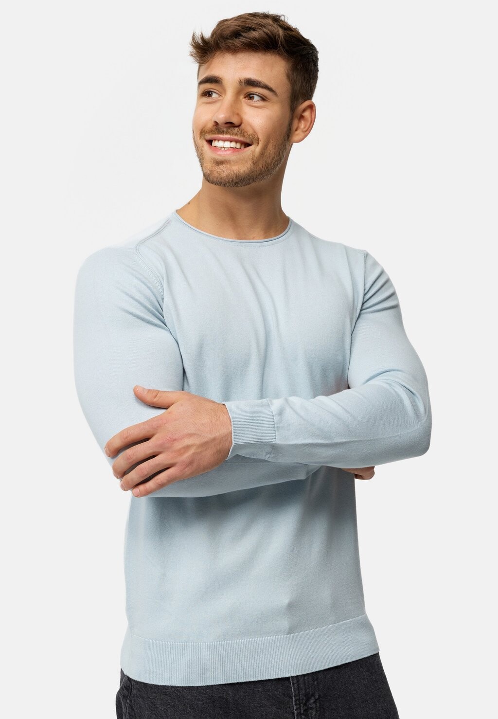 Вязаный свитер GAMAL INDICODE JEANS, цвет celestial blue
Вязаный свитер GAMAL INDICODE JEANS, цвет celestial blue