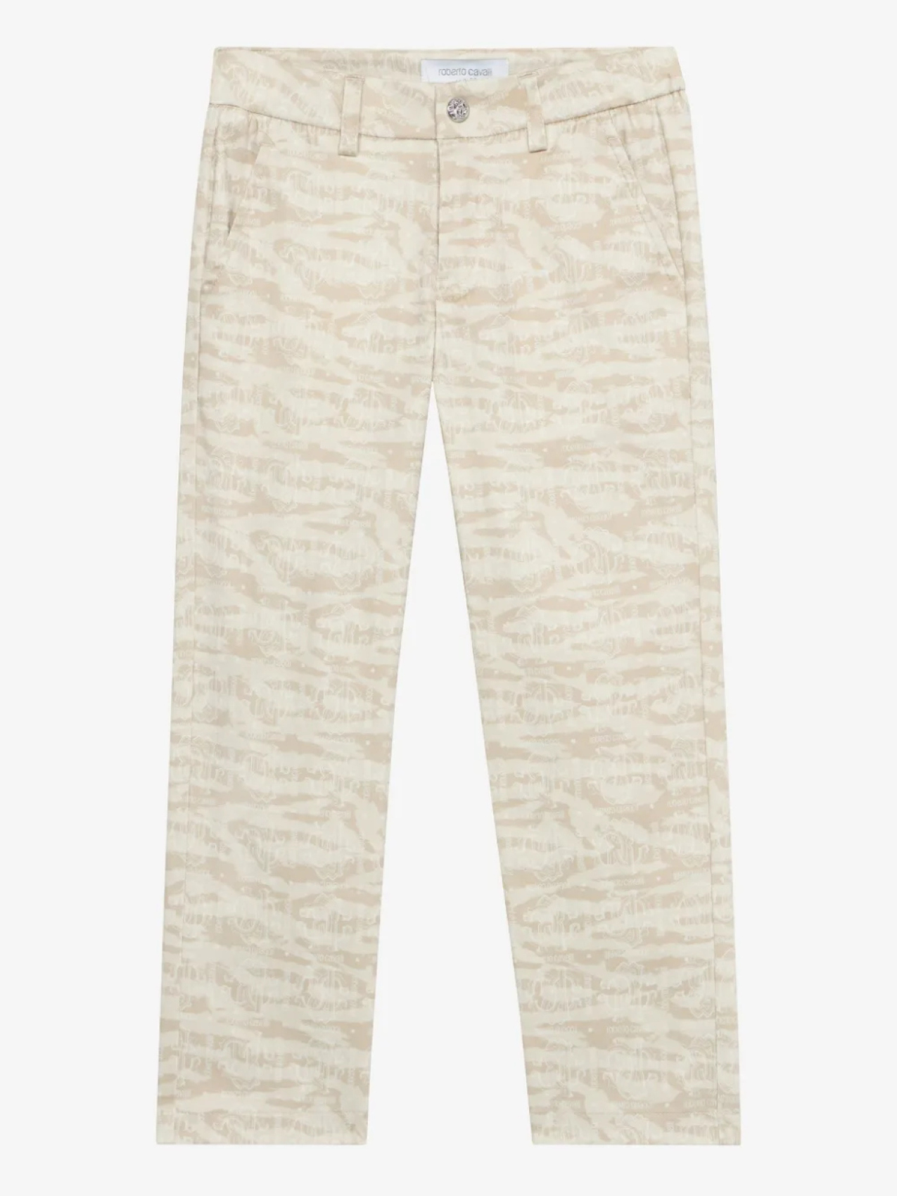 Брюки с монограммой Roberto Cavalli Junior, нейтральный
Брюки с монограммой Roberto Cavalli Junior, нейтральный