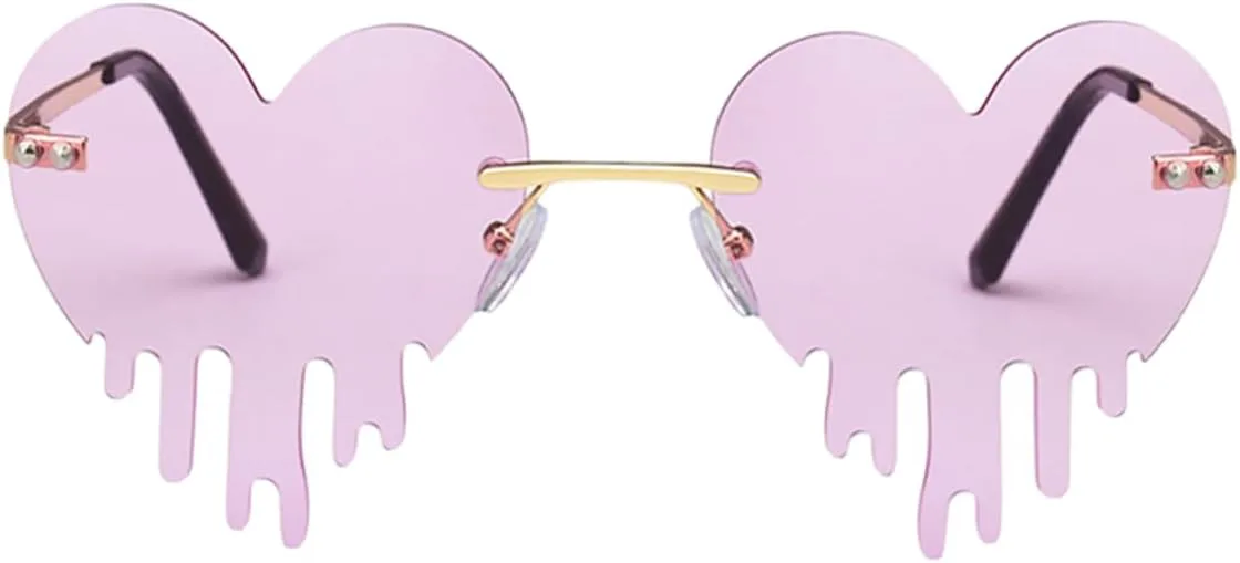 1 пара солнцезащитных очков в форме сердца без оправы для женщин. Стильный аксессуар для вечеринок и мероприятий. Легкие, прочные, цельная конструкция Holibanna
1 пара солнцезащитных очков в форме сердца без оправы для женщин. Стильный аксессуар для вечеринок и мероприятий. Легкие, прочные, цельная конструкция Holibanna