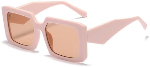 Модные солнцезащитные очки большого квадратного размера с градиентным серым покрытием, тренд 2027 года, стильные очки для женщин с защитой от ультрафиолета UV400 MTZJH, Pink
Модные солнцезащитные очки большого квадратного размера с градиентным серым покрытием, тренд 2027 года, стильные очки для женщин с защитой от ультрафиолета UV400 MTZJH, Pink