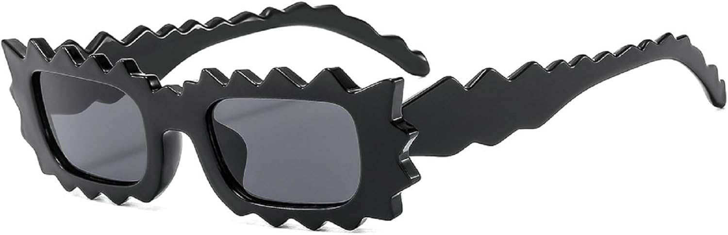 Модные солнцезащитные очки неправильной формы прямоугольной формы для женщин, градиентные волнообразные линзы, защита от УФ-излучения UV400, ретро-квадратные солнцезащитные очки для мужчин mincl, Black
Модные солнцезащитные очки неправильной формы прямоугольной формы для женщин, градиентные волнообразные линзы, защита от УФ-излучения UV400, ретро-квадратные солнцезащитные очки для мужчин mincl, Black