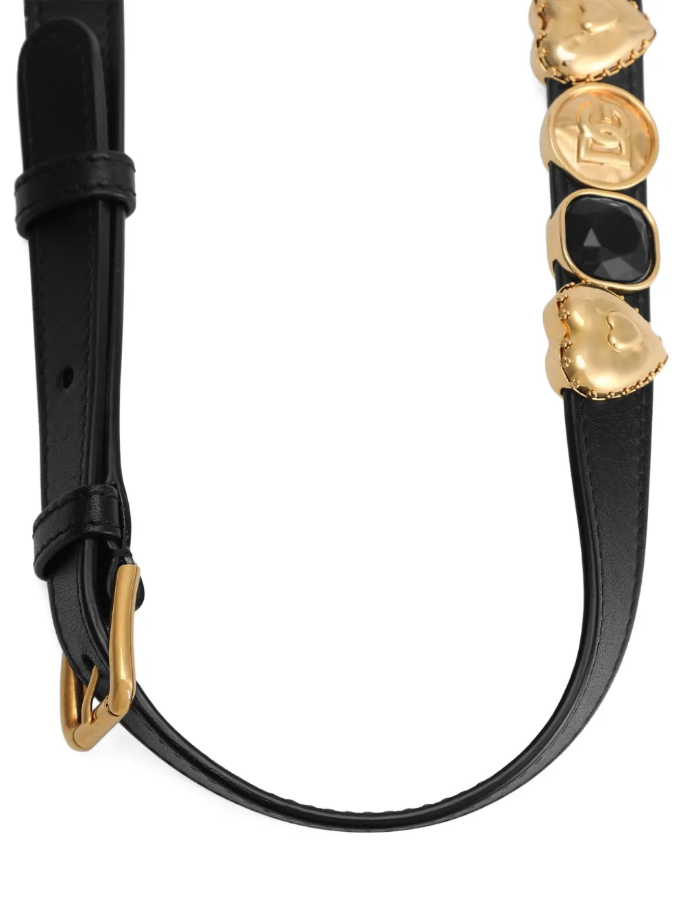 Декорированный ремень на плечо DOLCE & GABBANA, черный
Декорированный ремень на плечо DOLCE & GABBANA, черный