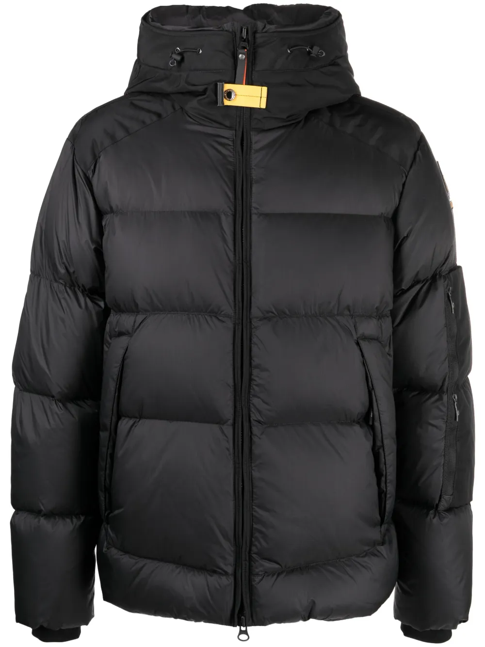 Пуховик с капюшоном Parajumpers, черный
Пуховик с капюшоном Parajumpers, черный