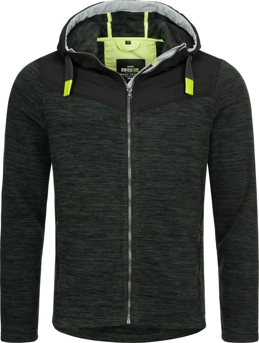 Флисовая куртка LPO "ELKFORD URBAN MEN", мягкая флисовая куртка в традиционном стиле, зеленый
Флисовая куртка LPO "ELKFORD URBAN MEN", мягкая флисовая куртка в традиционном стиле, зеленый