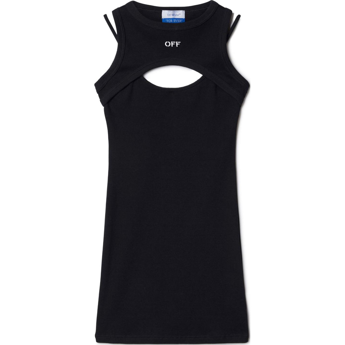 OFF-WHITE OFF WHITE логотип принт мини-платье с вырезами
OFF-WHITE OFF WHITE логотип принт мини-платье с вырезами