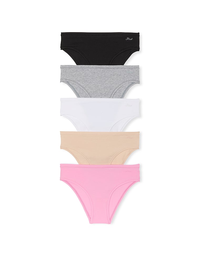 Упаковка из 5 хлопковых трусиков-стринги Pink, smooth just the basics pack
Упаковка из 5 хлопковых трусиков-стринги Pink, smooth just the basics pack