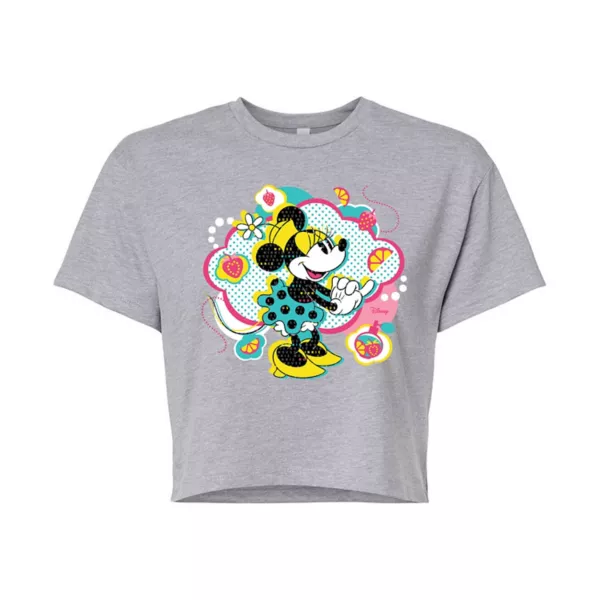Укороченная футболка с принтом Минни Маус поп-клауд для юниоров Disney, серый
Укороченная футболка с принтом Минни Маус поп-клауд для юниоров Disney, серый