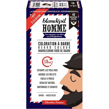 Blonde Homme Barborn Beard And Mustache, натуральный коричневый, 60 г, Blondepil Homme
Blonde Homme Barborn Beard And Mustache, натуральный коричневый, 60 г, Blondepil Homme