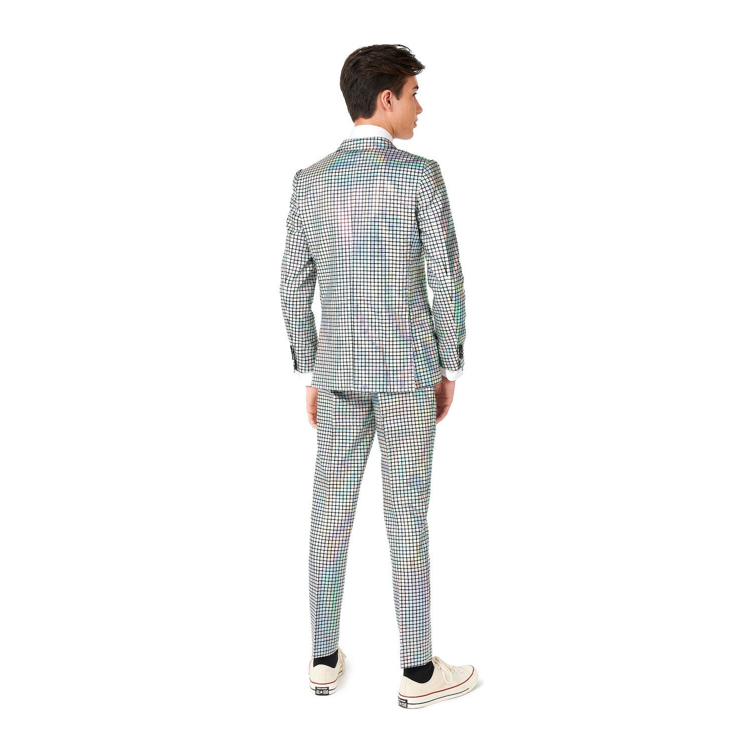 Костюм OppoSuits с металлическим диско-шаром для мальчиков 10–16 лет, костюм из трех предметов для вечеринок OppoSuits
Костюм OppoSuits с металлическим диско-шаром для мальчиков 10–16 лет, костюм из трех предметов для вечеринок OppoSuits