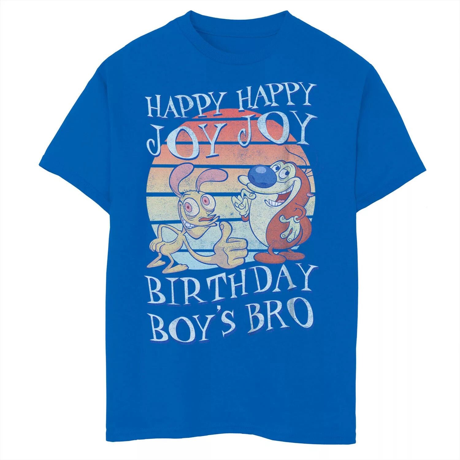 Футболка с рисунком Nickelodeon Ren & Stimpy для мальчиков 8–20 лет, Bro Joy, на день рождения Nickelodeon
Футболка с рисунком Nickelodeon Ren & Stimpy для мальчиков 8–20 лет, Bro Joy, на день рождения Nickelodeon