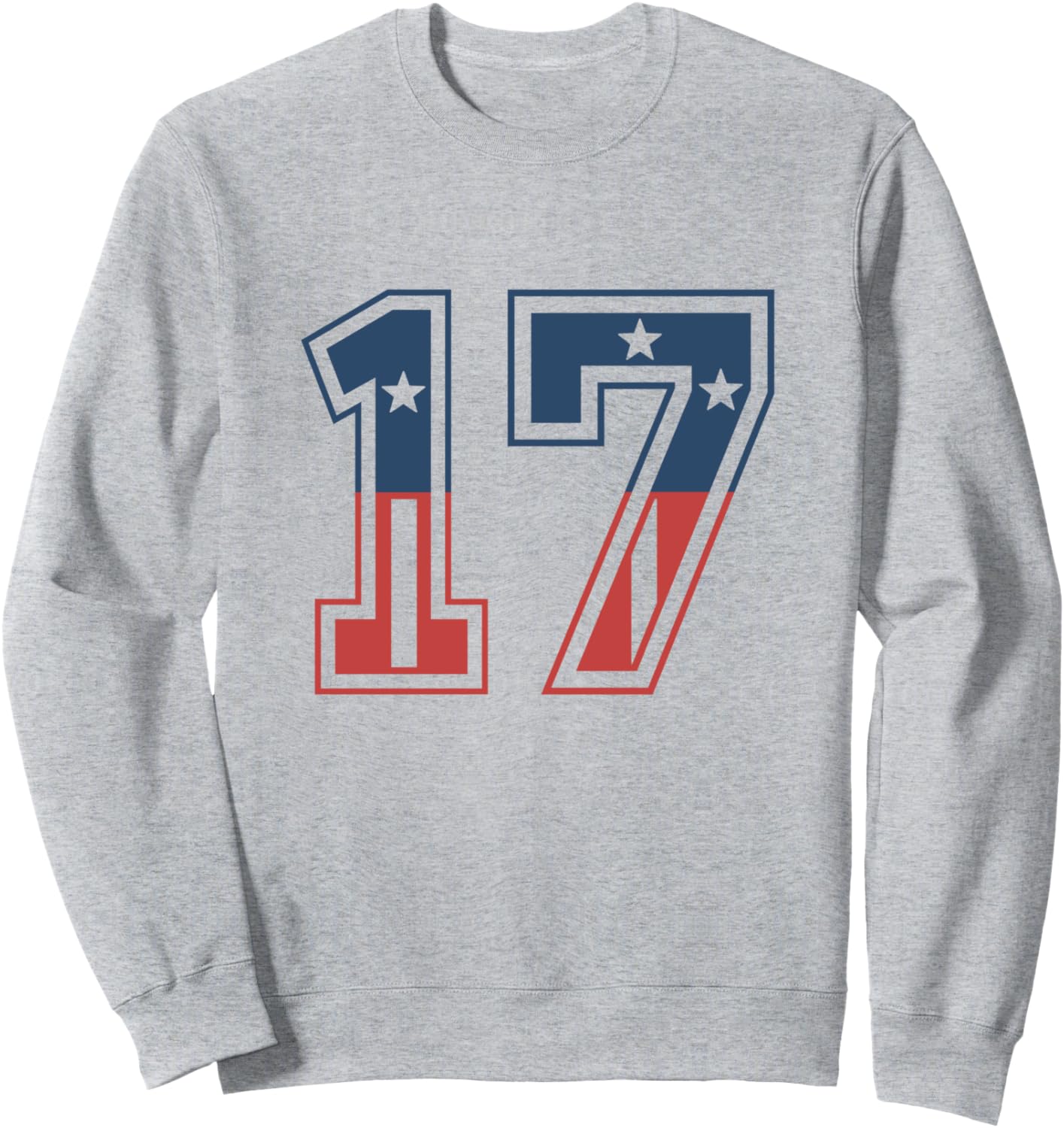 Толстовка с номером 17, США Big Numbers, Large Varsity Style Number Gifts, серый
Толстовка с номером 17, США Big Numbers, Large Varsity Style Number Gifts, серый