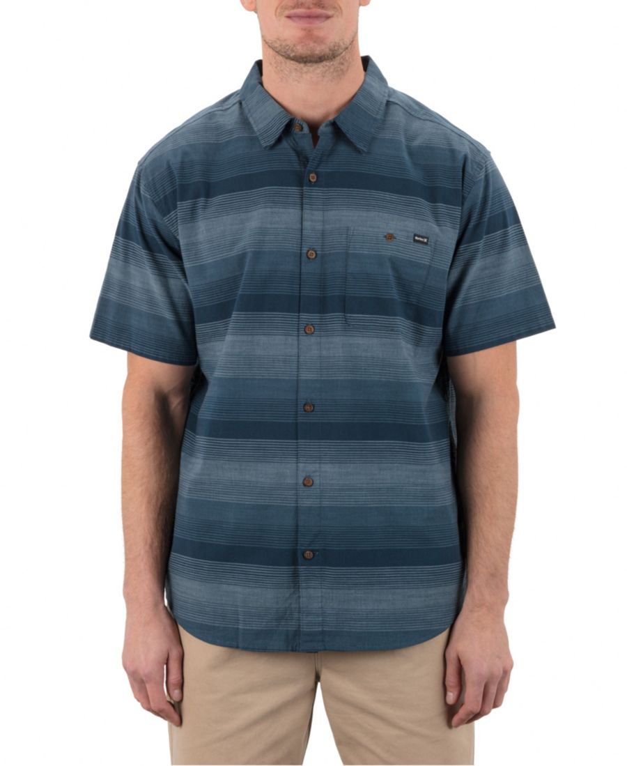 Мужская рубашка с коротким рукавом Lido Stripe Hurley, Armored navy
Мужская рубашка с коротким рукавом Lido Stripe Hurley, Armored navy