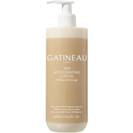 Gatineau Tan Accelerating Lotion усиливает естественный загар для лица и тела 400 мл
Gatineau Tan Accelerating Lotion усиливает естественный загар для лица и тела 400 мл