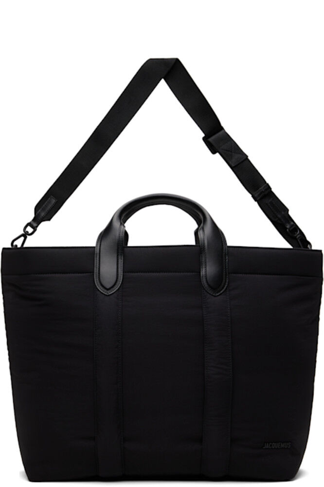 Черная сумка-тоут La Croisière 'The Bambino shopper' JACQUEMUS
Черная сумка-тоут La Croisière 'The Bambino shopper' JACQUEMUS