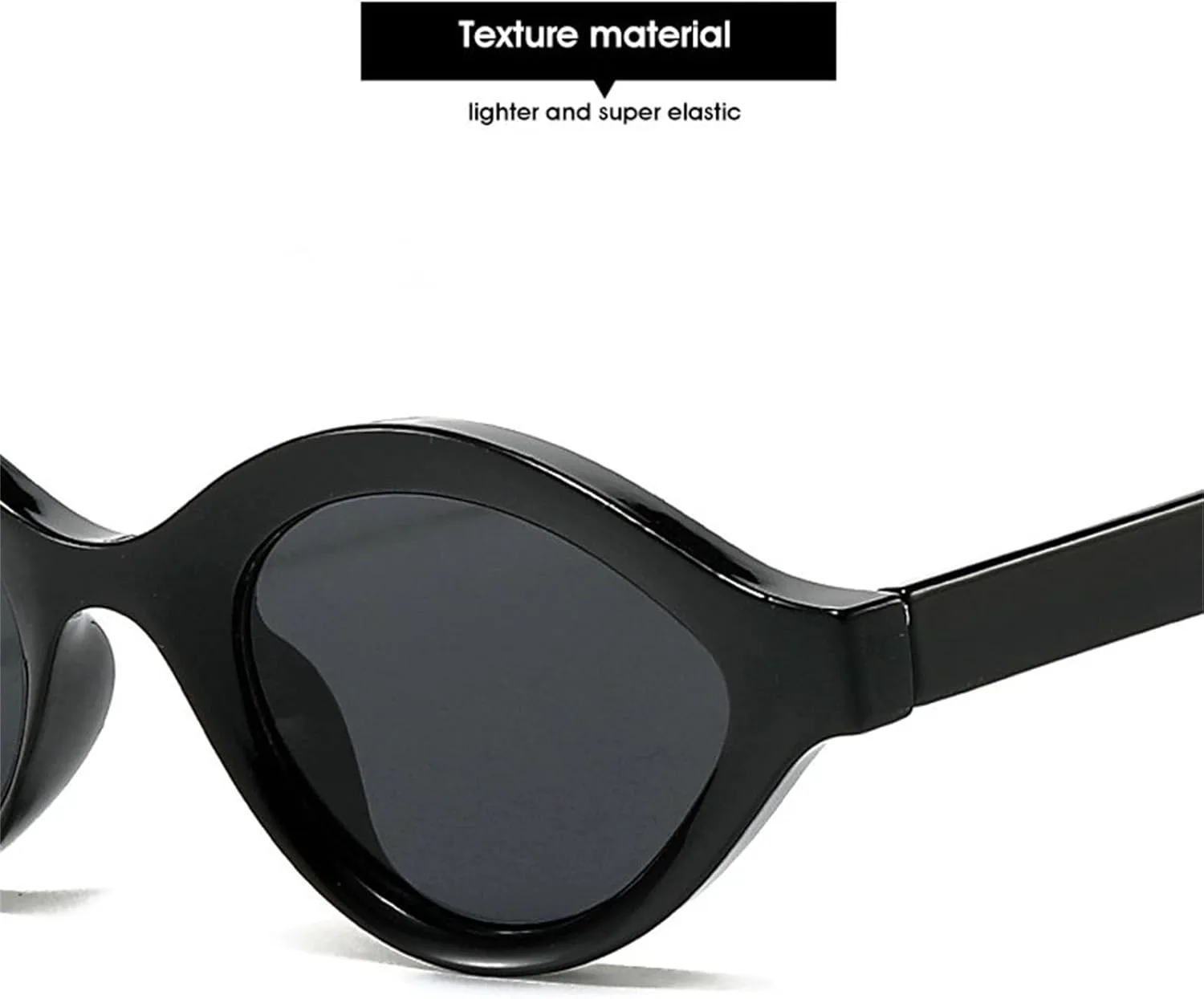 Willochra Модные солнцезащитные очки в овальной оправе для женщин, маленькие очки «кошачий глаз», дизайнерские очки 90-х годов с защитой от УФ-излучения UV400, C6
Willochra Модные солнцезащитные очки в овальной оправе для женщин, маленькие очки «кошачий глаз», дизайнерские очки 90-х годов с защитой от УФ-излучения UV400, C6