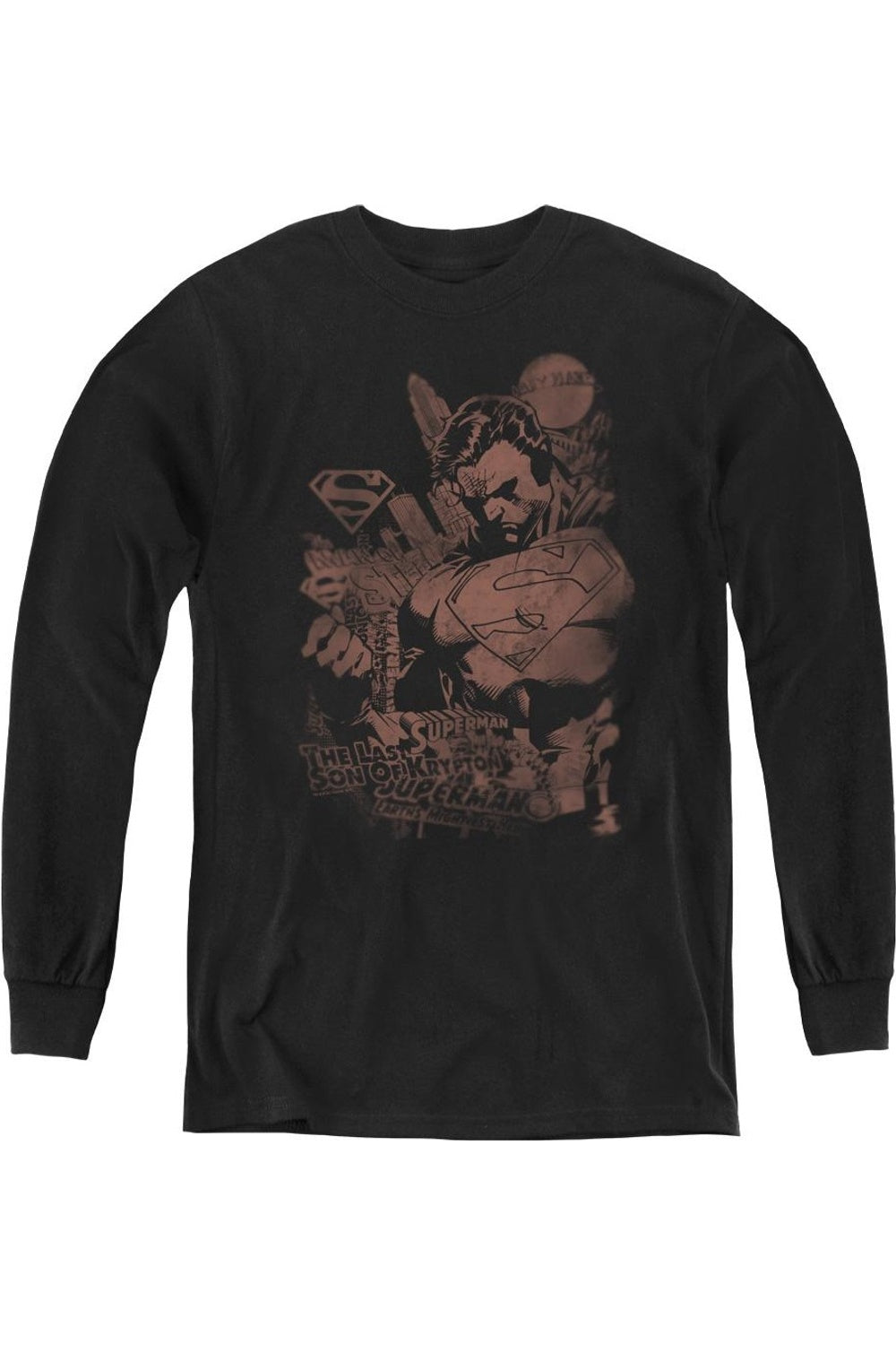 Футболка с длинным рукавом Superman Somber Power Youth Gildan, черный
Футболка с длинным рукавом Superman Somber Power Youth Gildan, черный