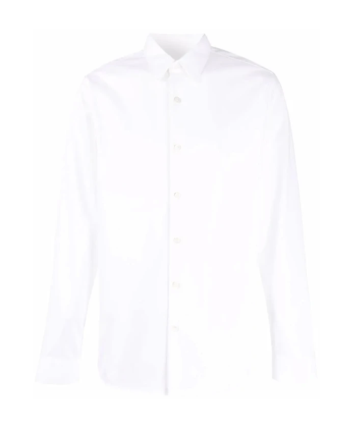 Рубашка приталенного кроя в стиле Сильвен Theory, белый
Рубашка приталенного кроя в стиле Сильвен Theory, белый