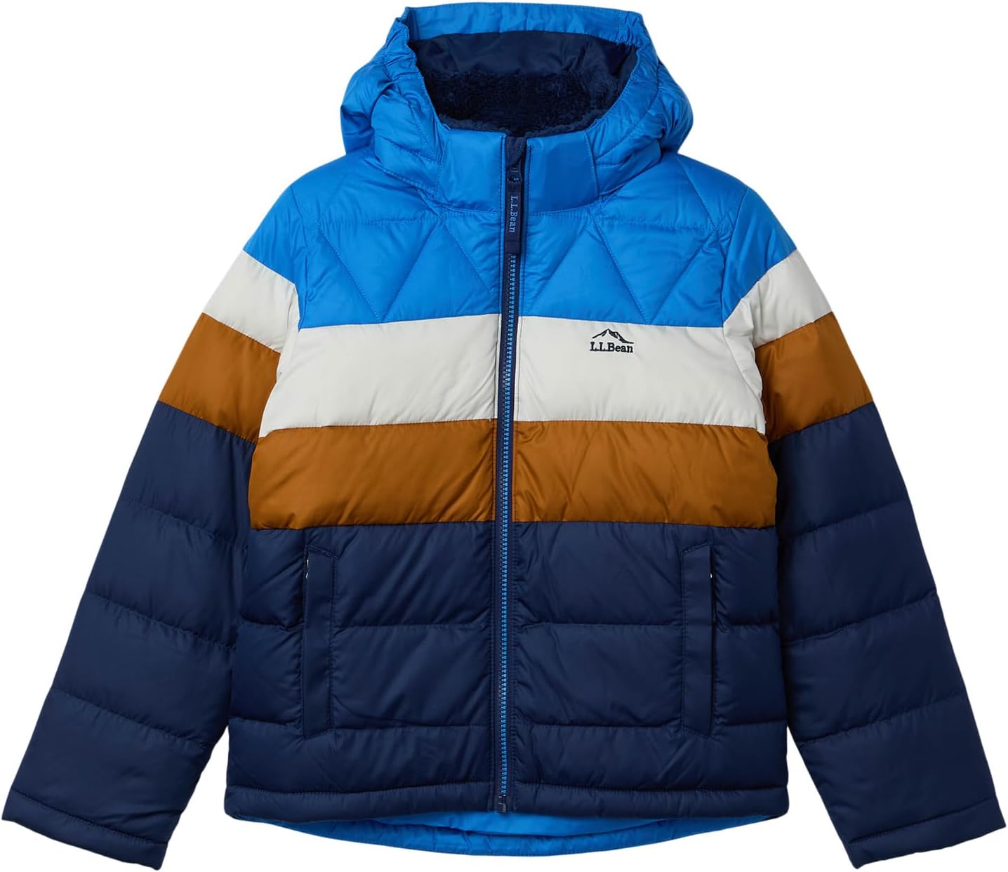 Куртка L.L.Bean Kids Down Jacket, Color-Block, цвет Dark Bronze
Куртка L.L.Bean Kids Down Jacket, Color-Block, цвет Dark Bronze