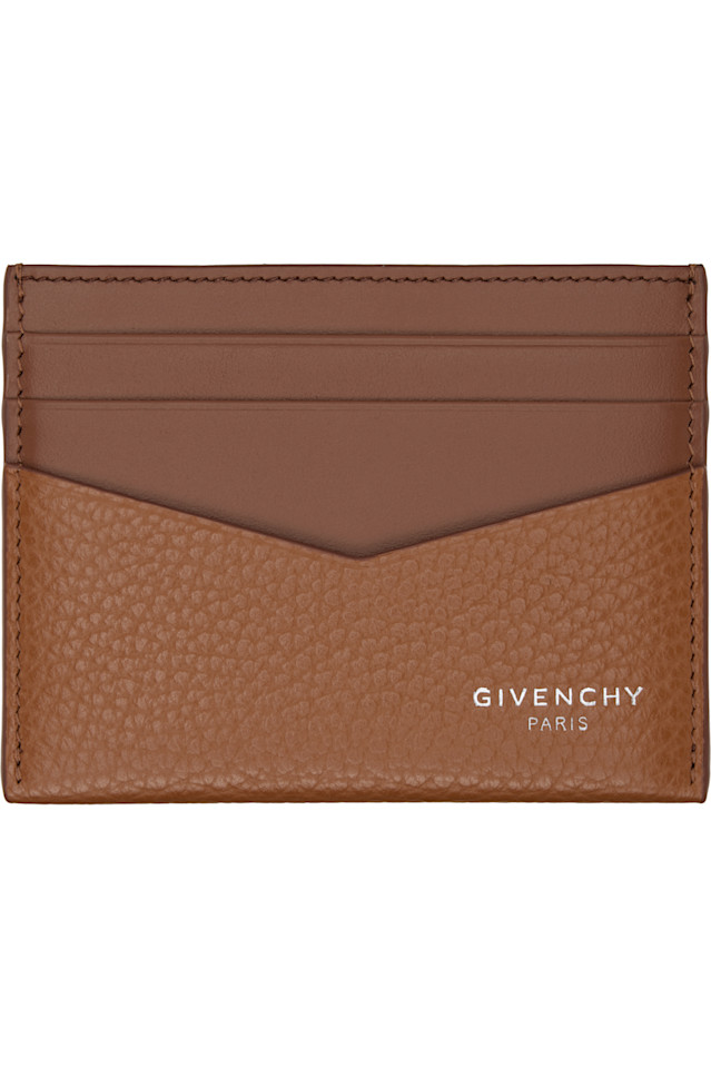 Givenchy Кардхолдер из коричневой зернистой кожи
Givenchy Кардхолдер из коричневой зернистой кожи