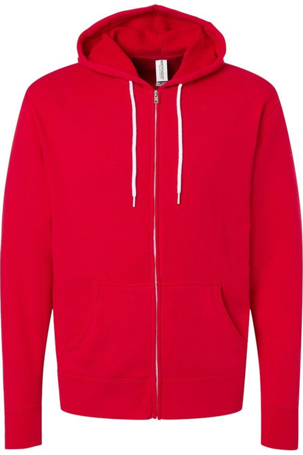 Independent Trading Co. Легкая толстовка с капюшоном и застежкой-молнией, красный
Independent Trading Co. Легкая толстовка с капюшоном и застежкой-молнией, красный