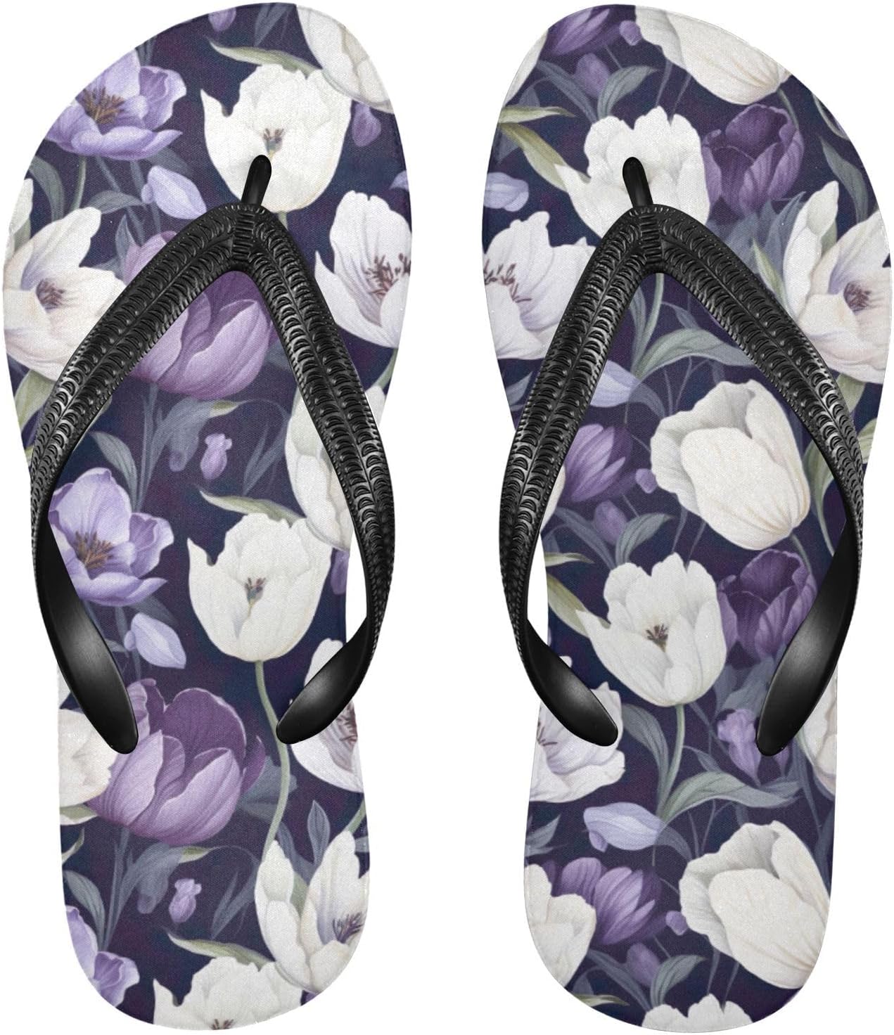 Шлепанцы с фиолетовыми листьями и цветами, пляжные, для душа, резиновые, нескользящие, летние, для мужчин и женщин Sinestour
Шлепанцы с фиолетовыми листьями и цветами, пляжные, для душа, резиновые, нескользящие, летние, для мужчин и женщин Sinestour