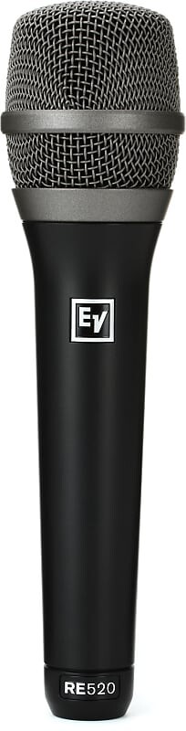Конденсаторный микрофон Electro-Voice RE520 Handheld Supercardioid Condenser Microphone
Конденсаторный микрофон Electro-Voice RE520 Handheld Supercardioid Condenser Microphone