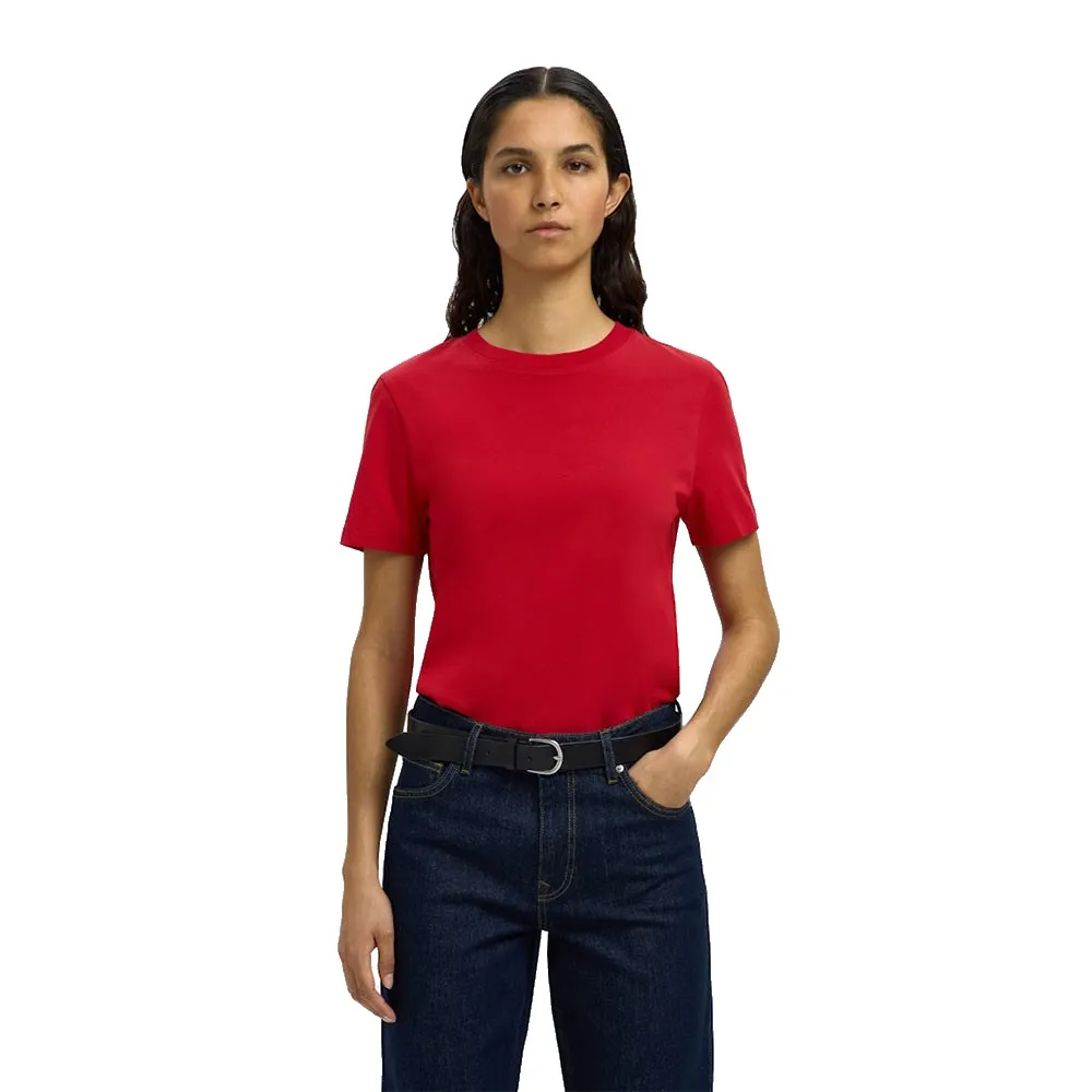 Футболка с коротким рукавом Selected My Essential, красный
Футболка с коротким рукавом Selected My Essential, красный