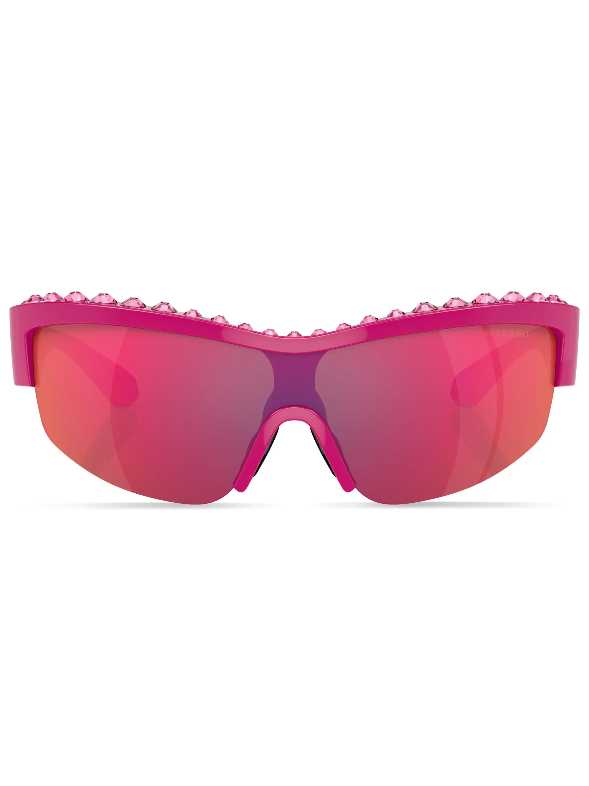 Солнцезащитные очки-маска с кристаллами Swarovski Eyewear, розовый
Солнцезащитные очки-маска с кристаллами Swarovski Eyewear, розовый