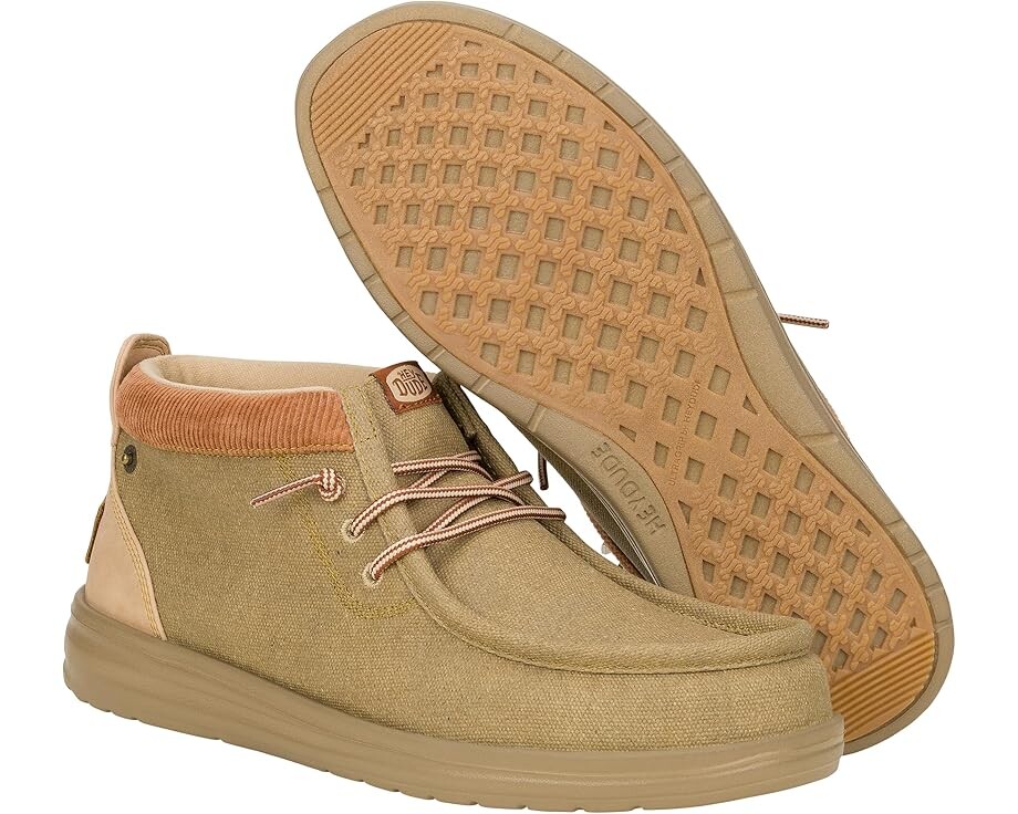 Лоферы Hey Dude Wally Mid GripR Workwear, кремовый
Лоферы Hey Dude Wally Mid GripR Workwear, кремовый