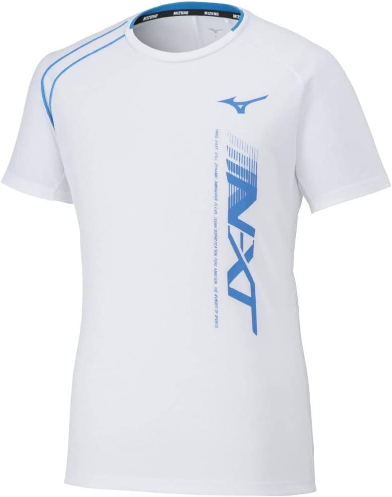 Тренировочная волейбольная футболка Mizuno N-XT, с коротким рукавом, влагоотводящая, быстросохнущая, технология Mizuno Move Tech V2MAA002, белый
Тренировочная волейбольная футболка Mizuno N-XT, с коротким рукавом, влагоотводящая, быстросохнущая, технология Mizuno Move Tech V2MAA002, белый