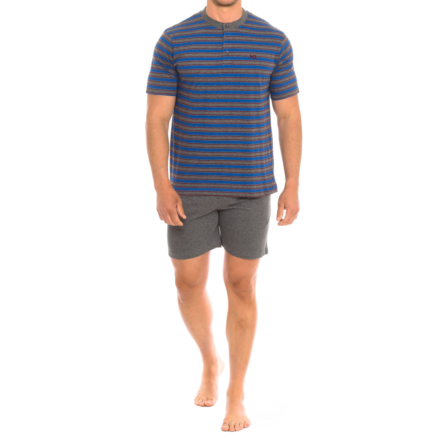 Пижама с короткими рукавами и круглым вырезом 30000 кл Kisses And Love, серый
Пижама с короткими рукавами и круглым вырезом 30000 кл Kisses And Love, серый