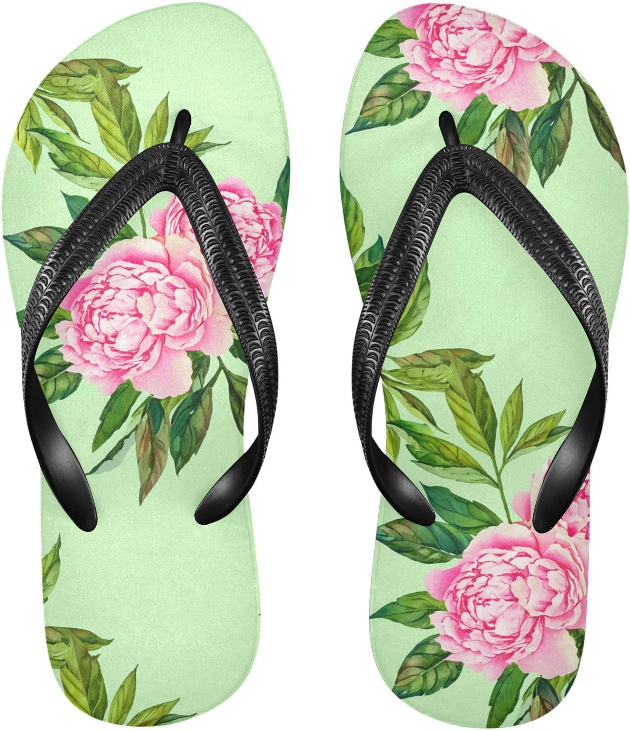 Женские и мужские пляжные шлепанцы с пеноночным принтом пионов, зеленые, резиновые, с нескользящей подошвой, летние тапочки Sinestour
Женские и мужские пляжные шлепанцы с пеноночным принтом пионов, зеленые, резиновые, с нескользящей подошвой, летние тапочки Sinestour