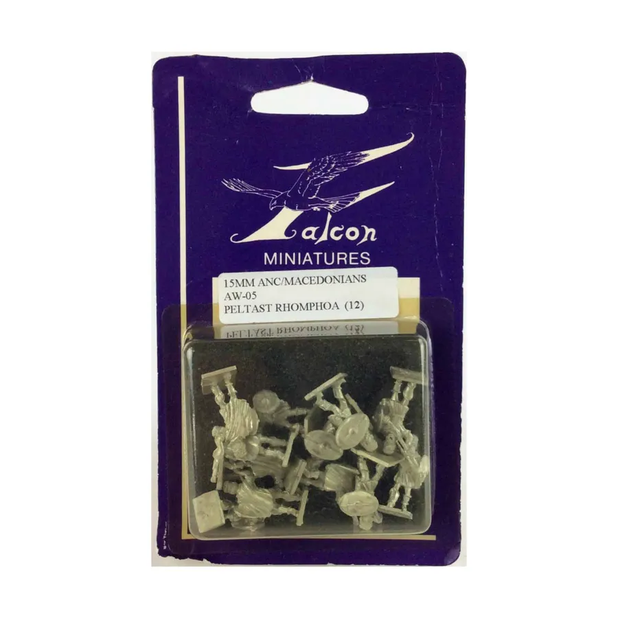 Пельтаст Ромфоа, Historical Miniatures (15mm) (Falcon Miniatures)
Пельтаст Ромфоа, Historical Miniatures (15mm) (Falcon Miniatures)