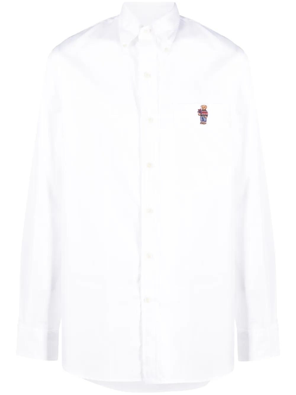 Рубашка из хлопка с рисунком медведя поло POLO RALPH LAUREN, белый
Рубашка из хлопка с рисунком медведя поло POLO RALPH LAUREN, белый