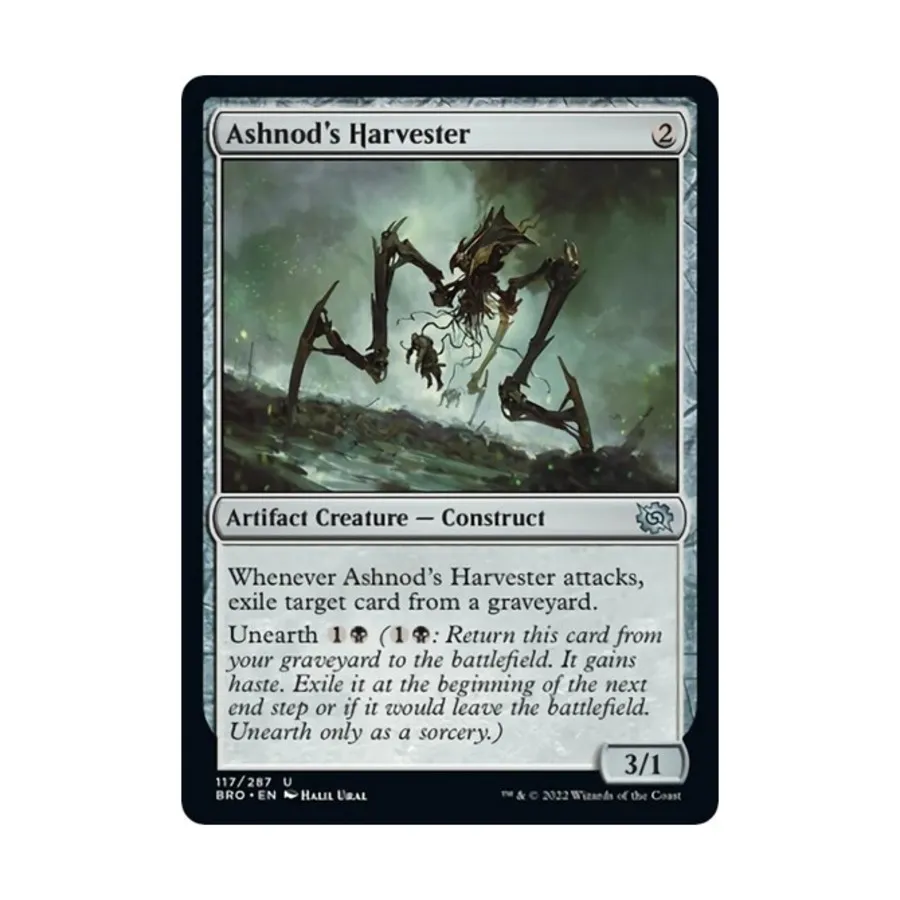 CCG Жнец Эшнода (U), MTG - The Brothers War
CCG Жнец Эшнода (U), MTG - The Brothers War