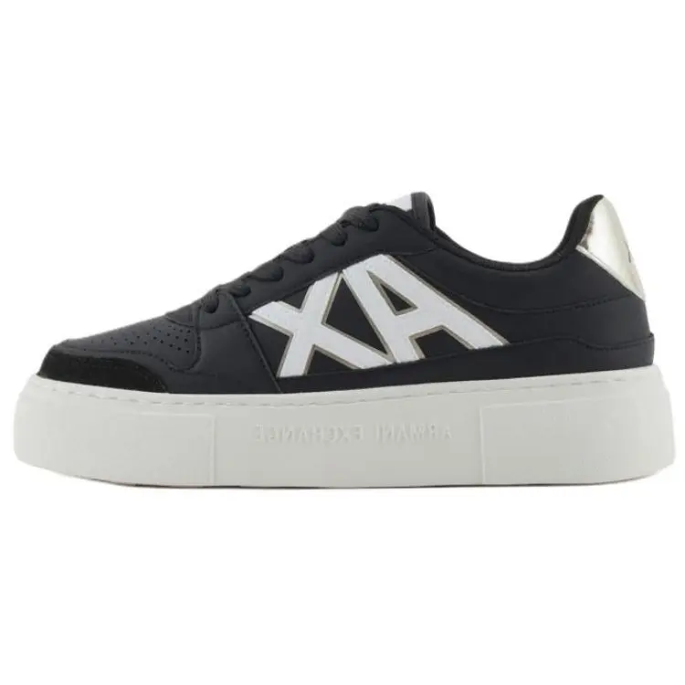 Кеды, скейтборд обувь женская низкая черный Armani Exchange
Кеды, скейтборд обувь женская низкая черный Armani Exchange