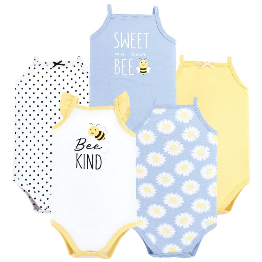 Мягкие хлопковые комбинезоны без рукавов Hudson Baby, Bee kind
Мягкие хлопковые комбинезоны без рукавов Hudson Baby, Bee kind