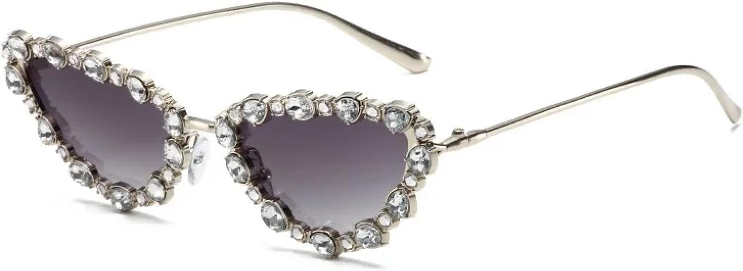 Солнцезащитные очки с защитой UV400 | Металлические петли "кошачий глаз" в форме бриллианта | Для женщин и мужчин | Для занятий спортом на открытом воздухе и вождения DSVIGF, Silver Grey
Солнцезащитные очки с защитой UV400 | Металлические петли "кошачий глаз" в форме бриллианта | Для женщин и мужчин | Для занятий спортом на открытом воздухе и вождения DSVIGF, Silver Grey