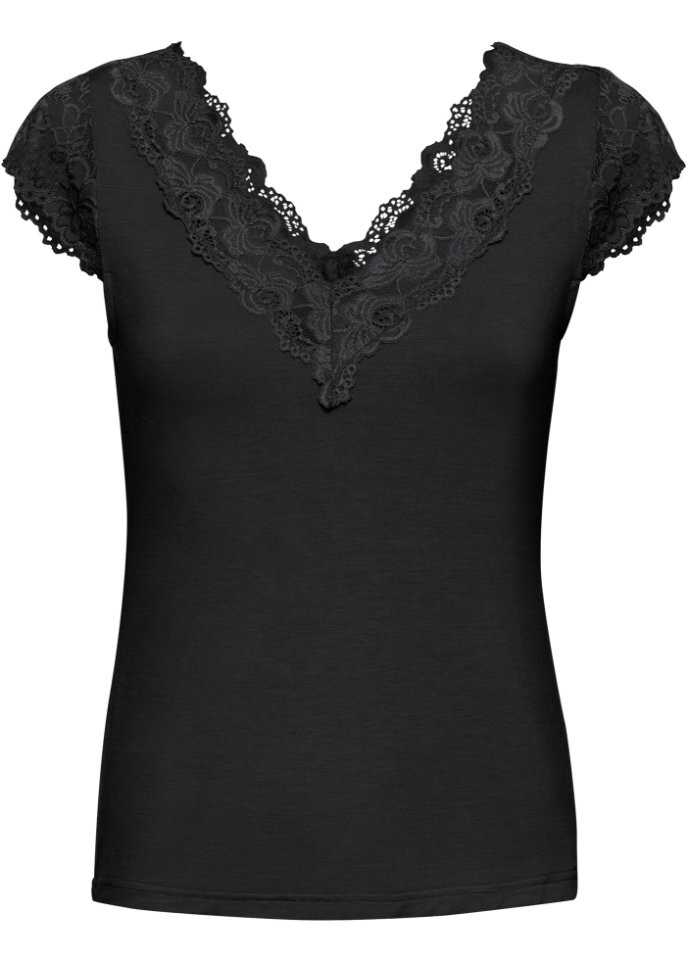 Кружевная рубашка Bodyflirt Boutique, черный
Кружевная рубашка Bodyflirt Boutique, черный