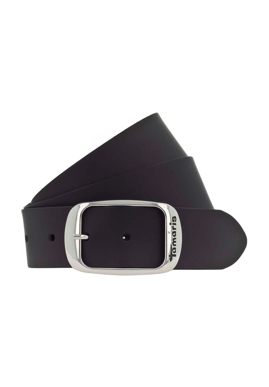 Женский кожаный ремень с пряжкой Tamaris, черный
Женский кожаный ремень с пряжкой Tamaris, черный