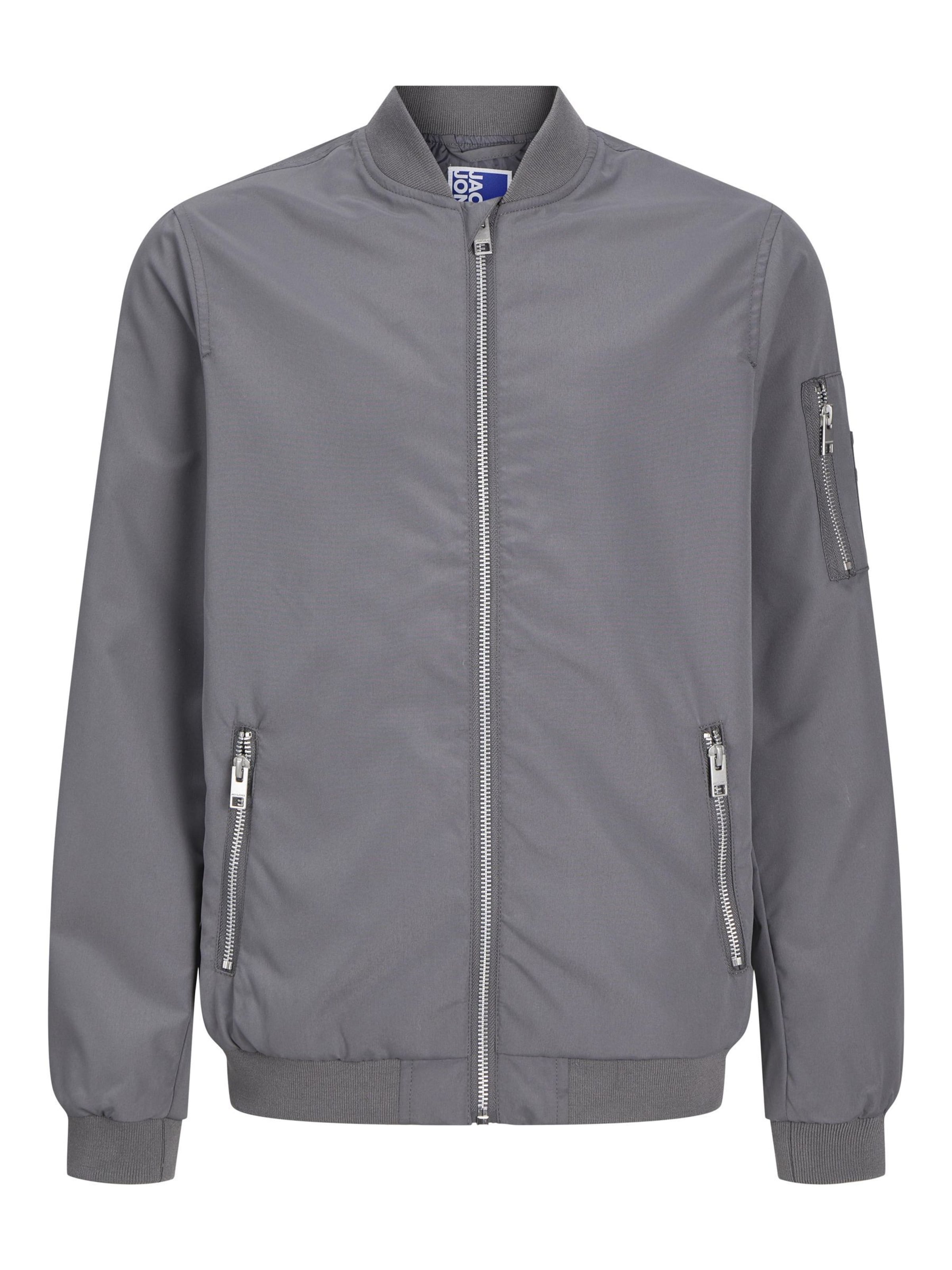 Jack & Jones Junior Куртка межсезонная 'JJERush' в цвете Basalt Grey
Jack & Jones Junior Куртка межсезонная 'JJERush' в цвете Basalt Grey