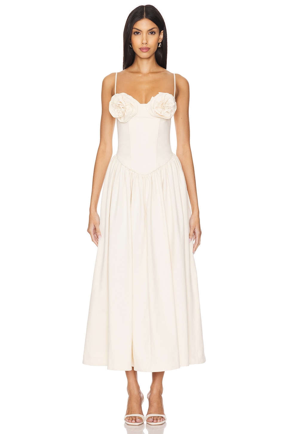 Платье миди фрейя Lpa, белый
Платье миди фрейя Lpa, белый