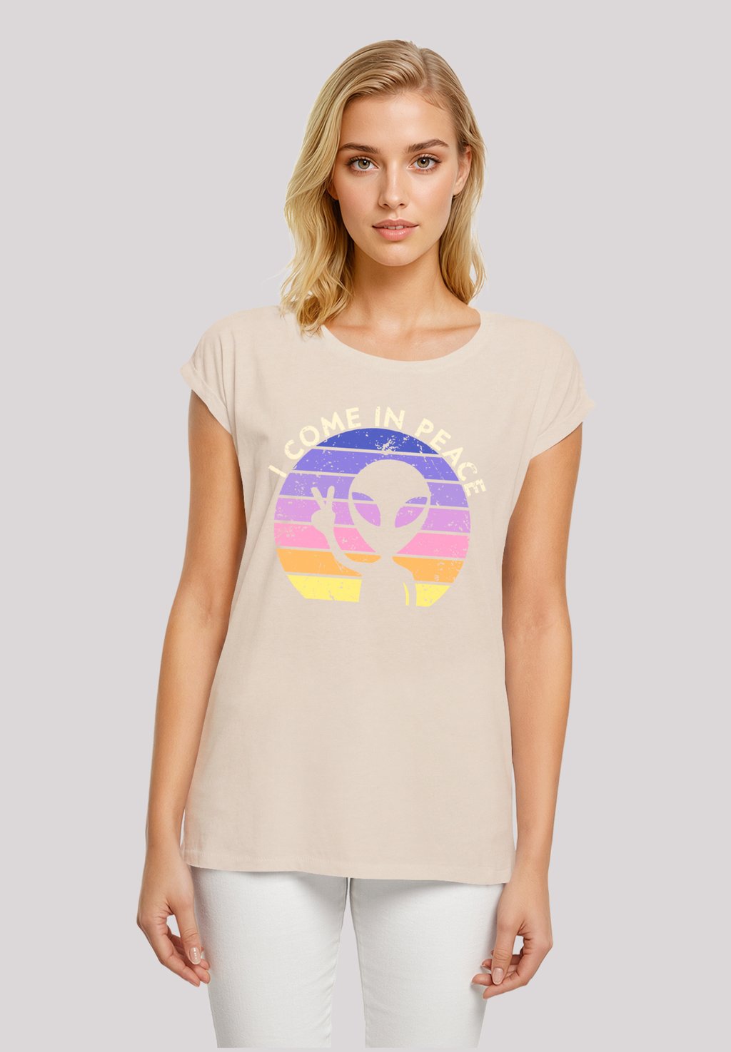 Футболка с принтом F4NT4STIC, песочный
Футболка с принтом F4NT4STIC, песочный